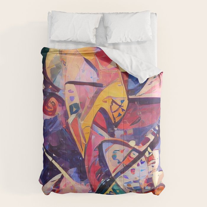 Colorful Kandinsky Comforter Gallery Image 6