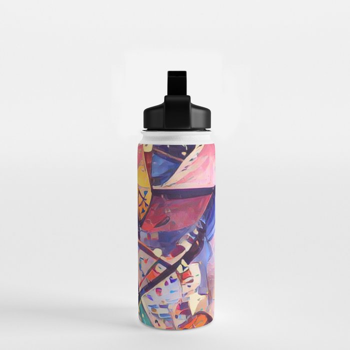Colorful Kandinsky Water Bottle Gallery Image 2