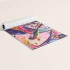 Colorful Kandinsky Yoga Mat Gallery Image 2