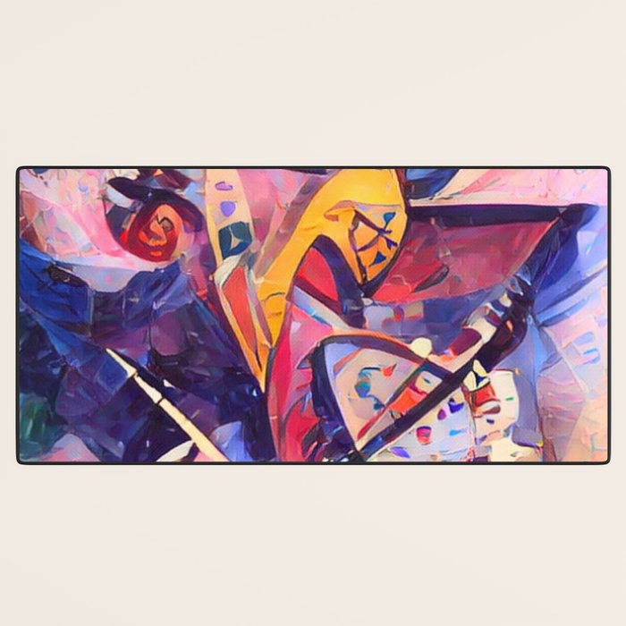 Colorful Kandinsky Desk Mat Gallery Image 3