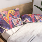 Colorful Kandinsky Pillow Sham Gallery Image 2