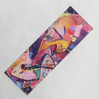 Colorful Kandinsky Yoga Mat Gallery Image 1