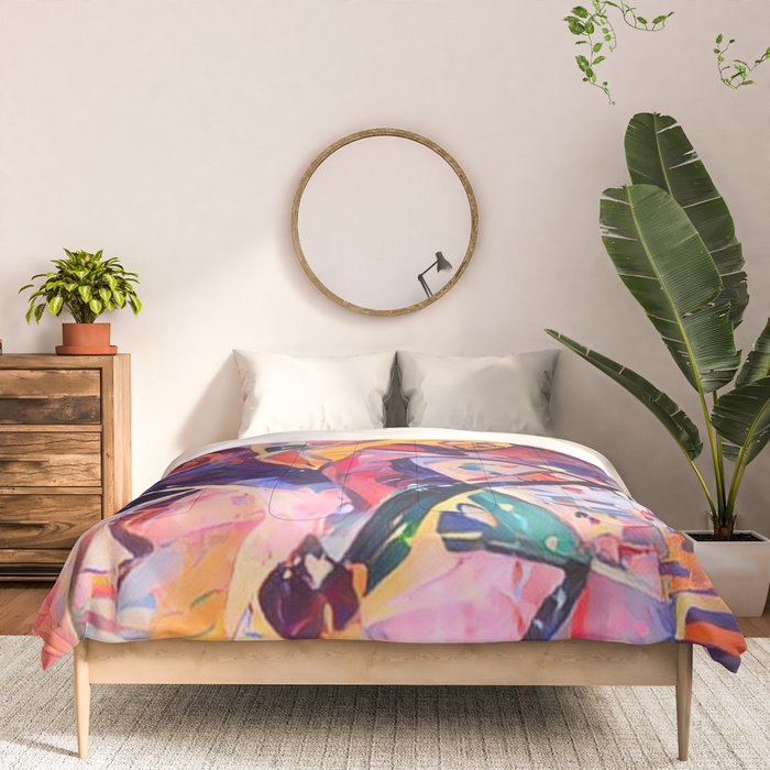 Colorful Kandinsky Comforter Gallery Image 3