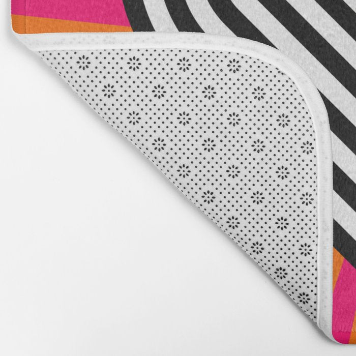 Pop art heart Bath Mat Gallery Image 2