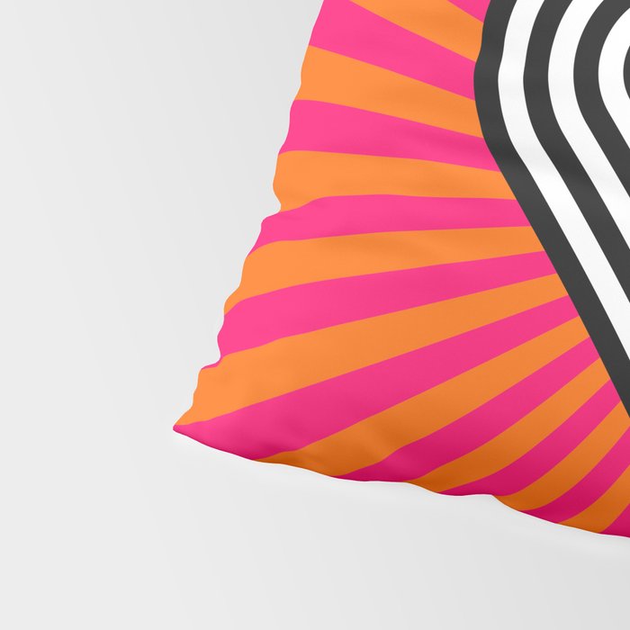 Pop art heart Pillow Sham Gallery Image 4