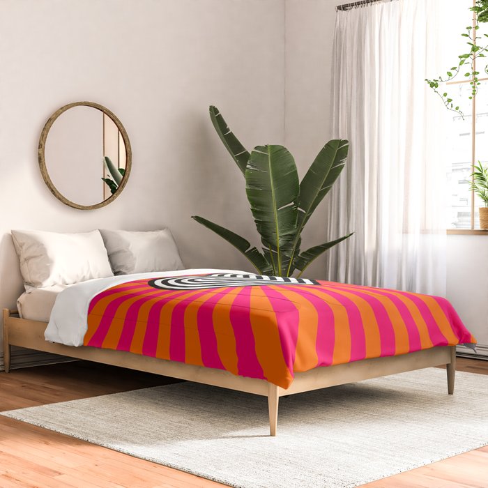 Pop art heart Comforter Gallery Image 2