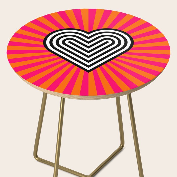 Pop art heart Side Table Gallery Image 2
