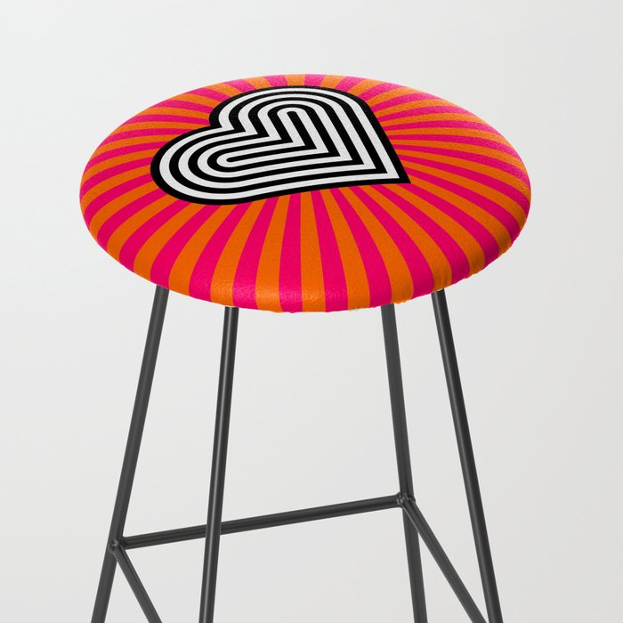 Pop art heart Stool Gallery Image 2