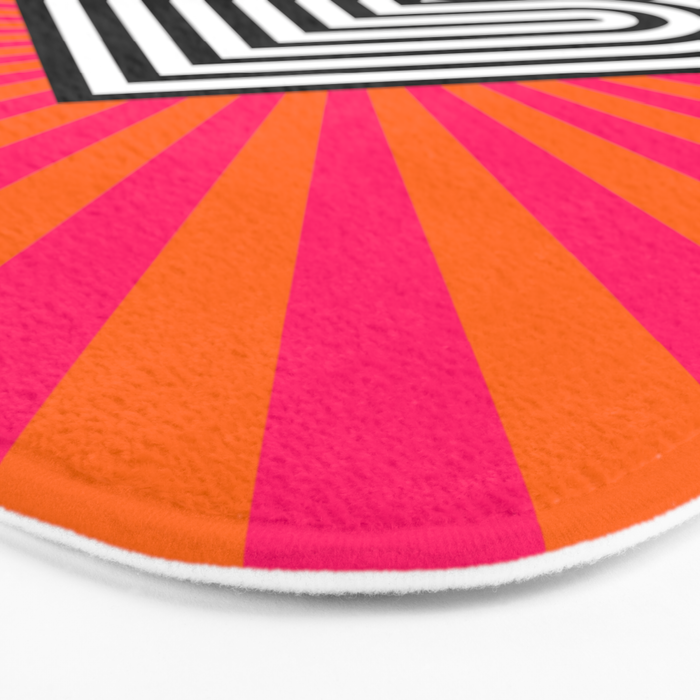 Pop art heart Bath Mat Gallery Image 3