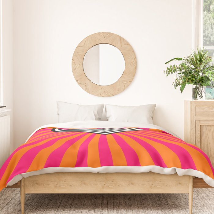 Pop art heart Duvet Cover Gallery Image 3