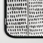 Categorize Print in Black and White Laptop Sleeve Gallery Image 3