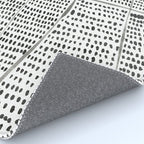 Categorize Print in Black and White Rug Gallery Image 4