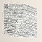 Categorize Print in Black and White Wrapping Paper Gallery Image 3
