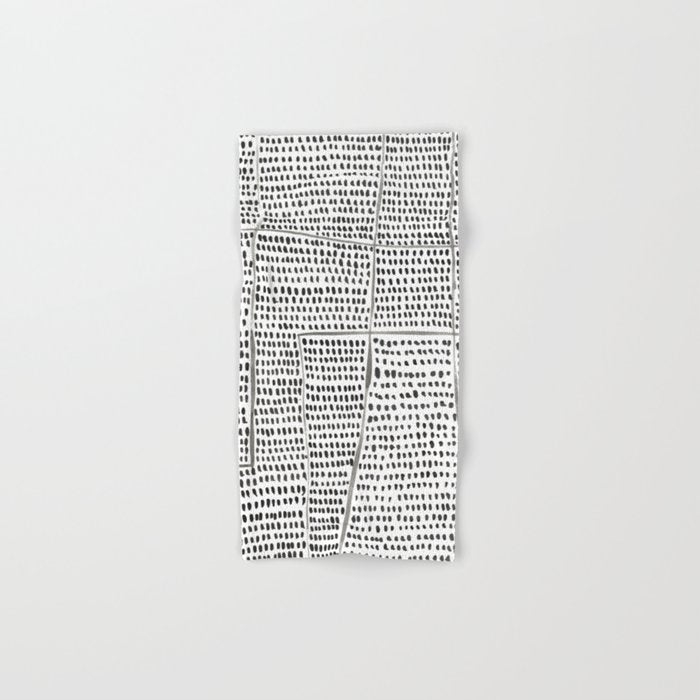 Categorize Print in Black and White Towels Gallery Image 1