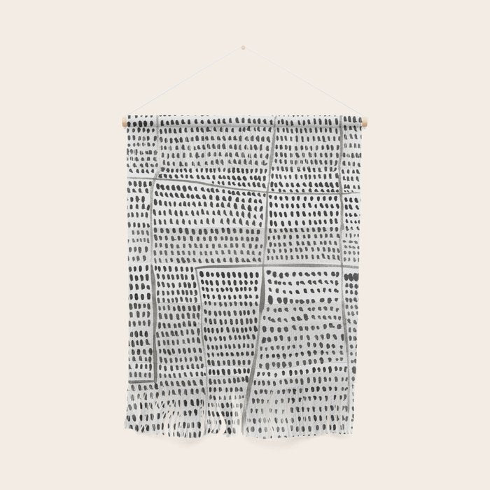 Categorize Print in Black and White Wall Hanging Gallery Image 1