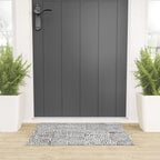 Categorize Print in Black and White Welcome Mat Gallery Image 3