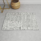 Categorize Print in Black and White Rug Gallery Image 1