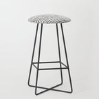 Categorize Print in Black and White Stool Gallery Image 1