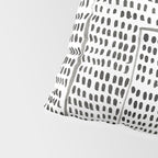 Categorize Print in Black and White Pillow Sham Gallery Image 4