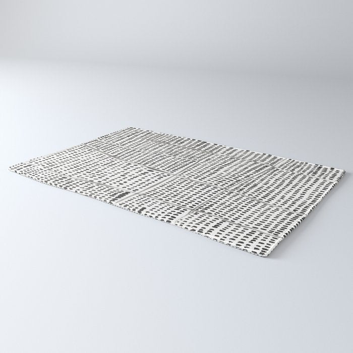 Categorize Print in Black and White Rug Gallery Image 3
