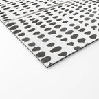 Categorize Print in Black and White Welcome Mat Gallery Image 2