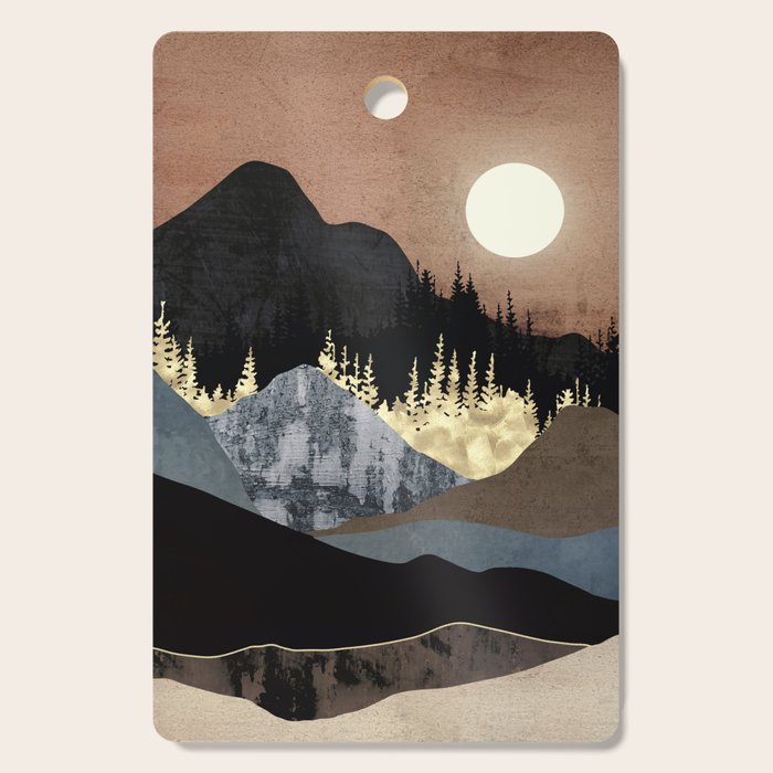 Autumn Mountains Cutting Board Gallery Image 1