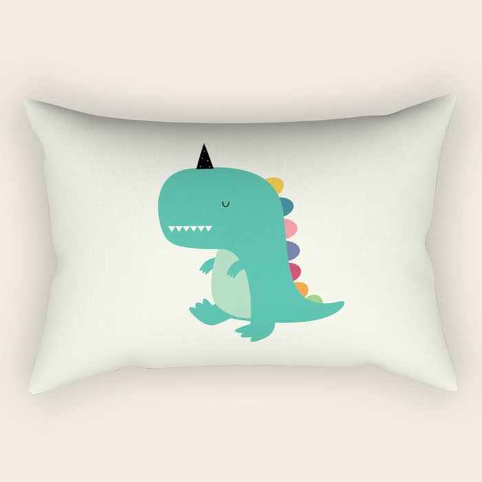 Dinocorn Rectangular Pillow Gallery Image 1