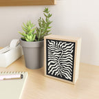 Onyx Ferns: Black & White Matisse Edition Mini Art Print Gallery Image 2