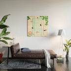 Pool Day Wood Wall Art Gallery Image 2