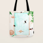 Pool Day Tote Bag Gallery Image 1