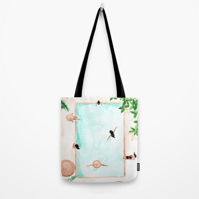 Pool Day Tote Bag Gallery Image 2