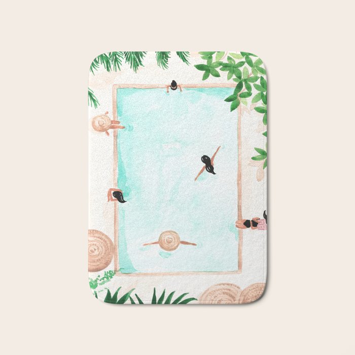 Pool Day Bath Mat Gallery Image 1