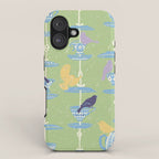 Garden Bird feeding may green iPhone Case Gallery Image 1