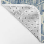 Wildlife Safari Savannah blue Bath Mat Gallery Image 2