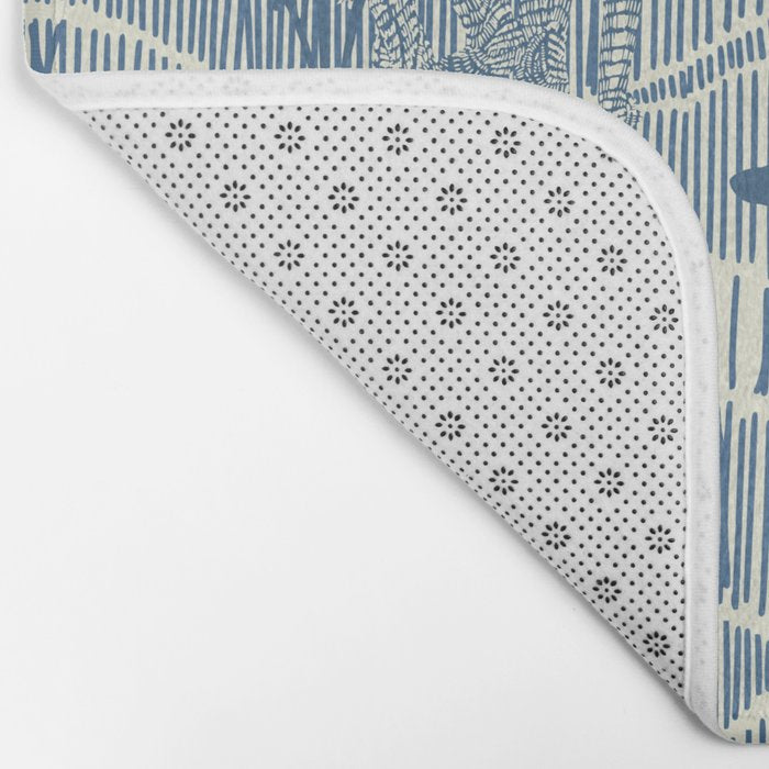 Wildlife Safari Savannah blue Bath Mat Gallery Image 2