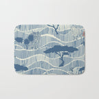 Wildlife Safari Savannah blue Bath Mat Gallery Image 1