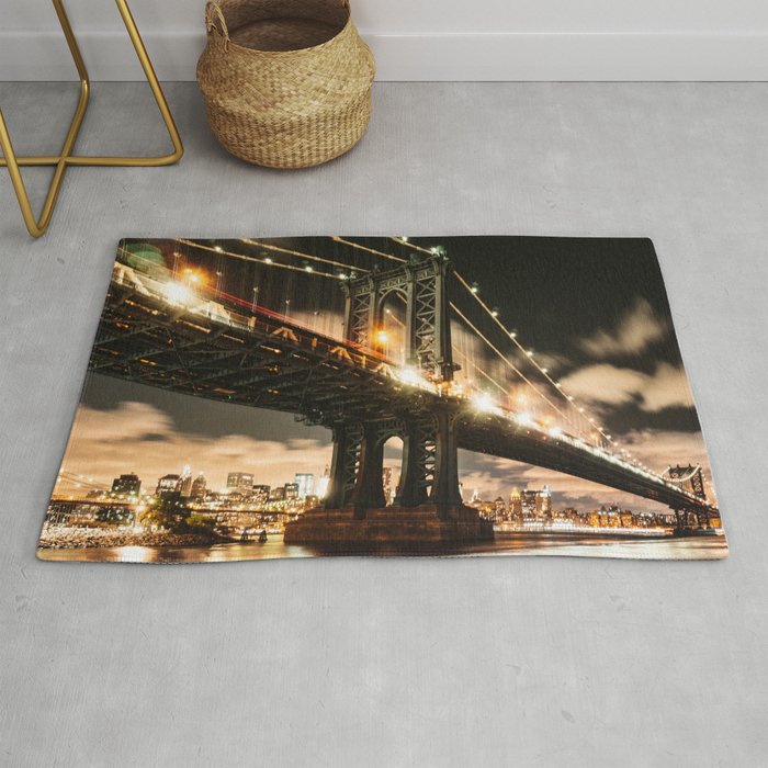 manhattan bridge Rug Gallery Image 1