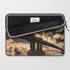 manhattan bridge Laptop Sleeve Gallery Image 2