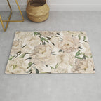Peonies Pattern Rug Gallery Image 1