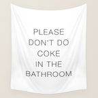 Please Don't Do In The Bathroom Wall Tapestry Gallery Image 4