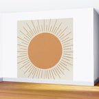 Sun Ray Mid-century Wall Mural Gallery Image 2