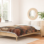 Patchwork of Autumn Pumpkin Art Duvet Cover Gallery Image 2