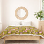 Libra Checkered Print Duvet Cover Gallery Image 3