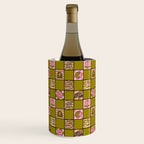 Libra Checkered Print Wine Chiller Gallery Image 2