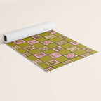 Libra Checkered Print Yoga Mat Gallery Image 2