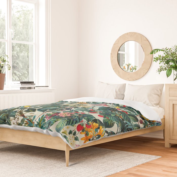 Blooming Oasis Duvet Cover Gallery Image 2