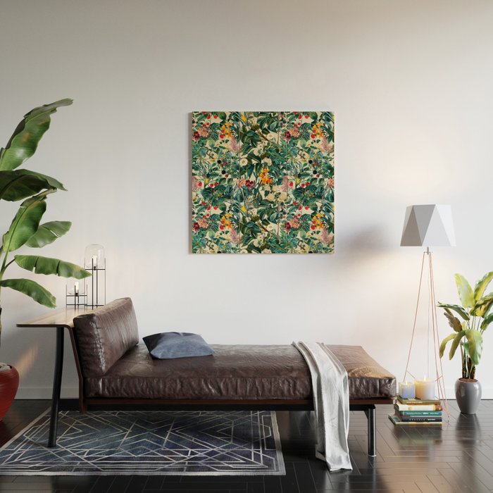 Blooming Oasis Wood Wall Art Gallery Image 2