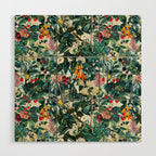 Blooming Oasis Wood Wall Art Gallery Image 1