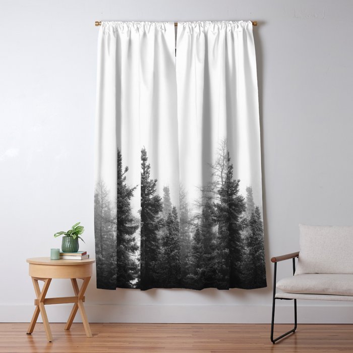 Misty Forest Window Curtain Gallery Image 5