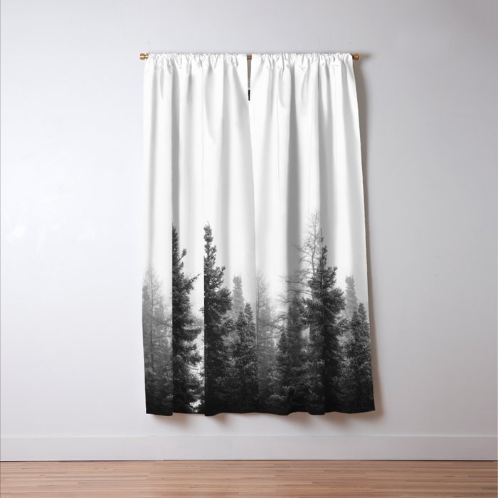 Misty Forest Window Curtain Gallery Image 3